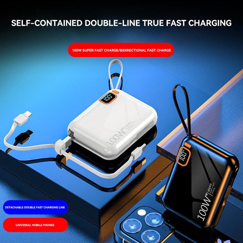 50000mAh Power Bank 100W Detac - مراجعة Solar Emergency Charger وسعره