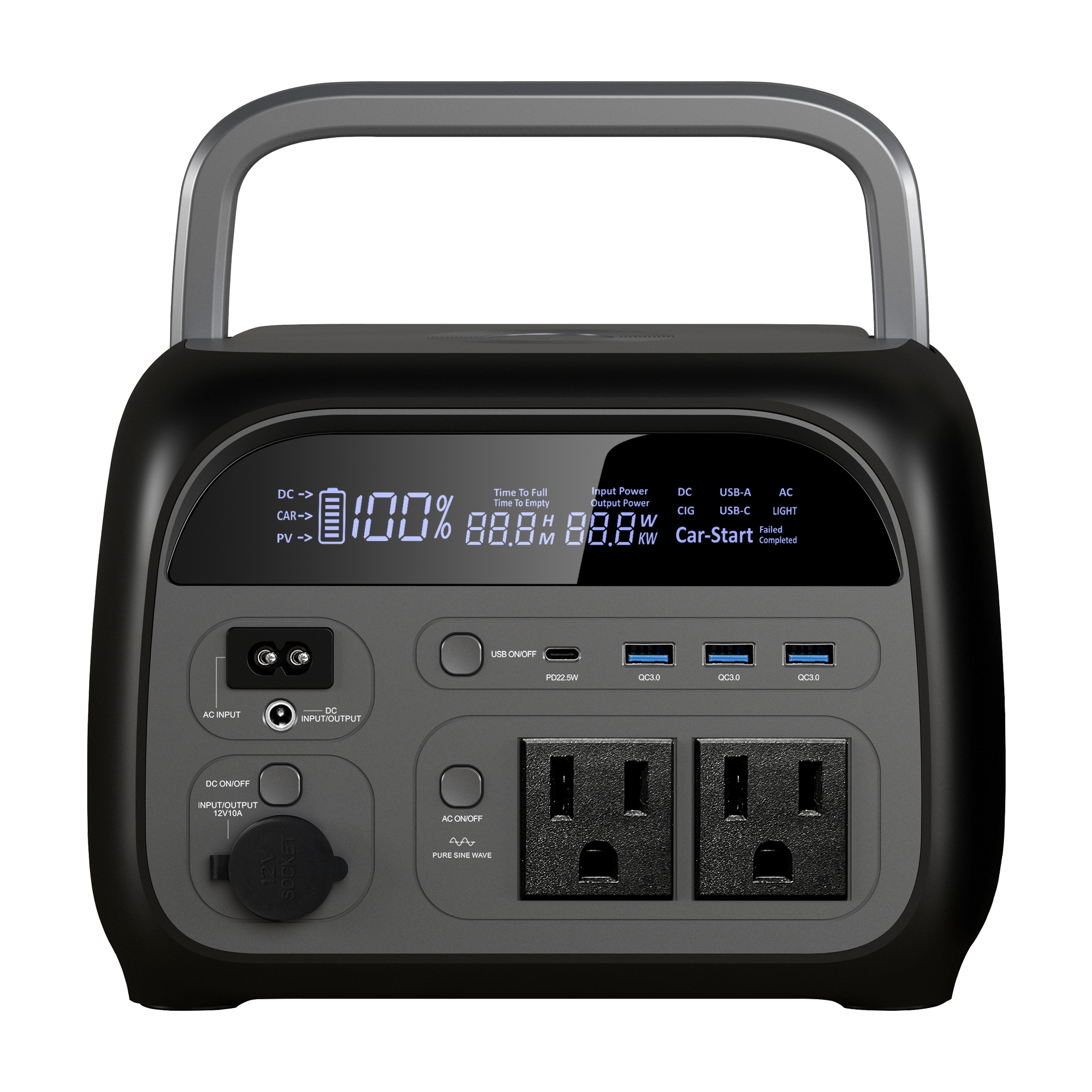 CTOLITY AP400 500W Portable Po - مراجعة Solar Emergency Charger وسعره
