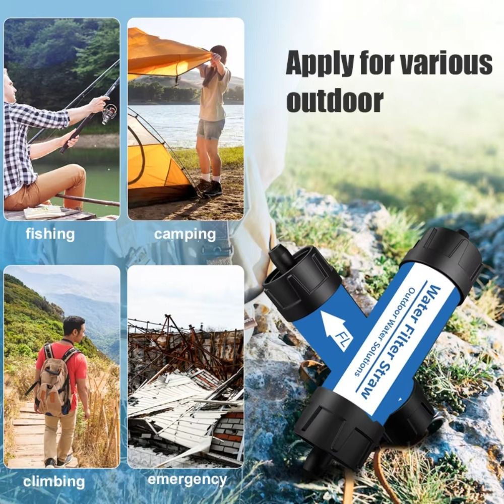 Mini Mini Water Filter Straw P - مراجعة Water Purification Straw وسعره